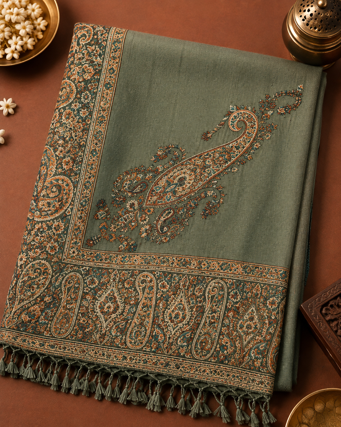 Gulnaar Kani Heritage Shawl
